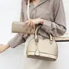 Portatarjetas Plegable Transfronterizo para Mujer con Doble Cremallera y Lentejuelas de Gypsophila, Bolso de Alta Apariencia para Suegra, Portabolsos de Moda para Mujer