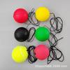 Cuerda bola elástica enhebrado bola de espuma PU bola de golf con cuerda elástica bola de cordón para boxeo velocidad reacción