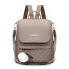Mochila feminina Nova 2021 moda estilo coreano Oxford pano crossbody portátil simples losango viagem anti-roubo volta bolsa feminina