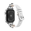 Cuero Clover metal para Apple Watch 87654 generación se iwatch fábrica en stock al por mayor