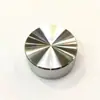 Perilla Potenciómetro de Aleación de Aluminio, Perilla de Ajuste de Volumen para Amplificador de Audio, Tapa de Perilla de Aleación de Aluminio