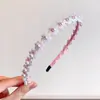 Diademas para Niñas Malla Coreana Perla de Imitación Encaje Accesorios para el Cabello de Princesa Lindos Pasadores para Bebés Niñas Accesorios para el Cabello