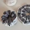 Scrunchie de Renda Estilo Coreano, Elástico de Cabelo Extra Grande para Mulheres, Corda de Cabelo de Rabo de Cavalo de Alta Qualidade, Elástico de Cabelo de Alta Elasticidade