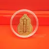 Shuibeizijin 999 Calcomanía para Teléfono Móvil 2Mg Dios de la Riqueza Caqui Ruyi Talismán de Paz Atrae Riqueza y Tesoros Gato Hazte Rico Souvenir Regalo Venta al por Mayor
