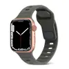 Para Pulseira de Relógio Apple com Fivela Quadrada Apple iwatch Silicone Onda Esportiva Homólogo Temu/SHEIN