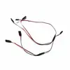 Accesorios para drones de modelos de avión, línea de extensión de engranaje de dirección, línea en Y, terminal de 30 núcleos macho a hembra, 30 cm, 50 cm, venta al por mayor