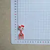 Novos Acessórios Coloridos de Resina Xadrez em Formato de Gato para DIY de Presilhas de Cabelo para Meninas, Presilhas de Franja Sem Marcar, Presilhas Laterais e Materiais Auxiliares