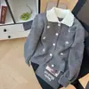Cárdigan de Punto con Bordado Floral Estilo Suave LEKA para Mujer Otoño 2026 Abrigo Suéter de Alto Nivel con Cuello de Muñeca