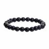 Pulsera de piedra azul arenosa de un solo círculo más vendida transfronteriza pulsera femenina pulsera de piedra azul arenosa cielo estrellado joyería de lugar escénico venta al por mayor transmisión en vivo