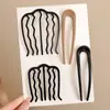 Grampo de Cabelo em U com Pérolas Presilha de Bola para Cabelo Feminina Artefato de Cabelo Grampo Fixo Novo Chinoiserie Grampo de Cabelo de Alta Qualidade Acessórios de Cabelo