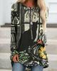 Vestido de manga larga con estampado 3D de animales personalizado para mujer, elegante, estilo europeo y americano, otoño e invierno 2023