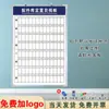 Gestión de Posición Fija de Almacén Pizarra Kanban Pizarra de Escritura Contenido Pizarra Taller Fábrica Oficina Borrable