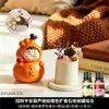 Linda piedra difusora de aroma sin llama con forma de calabaza, aceite esencial, adorno de escritorio para dormitorio, hogar, decoración creativa de nicho de alta gama