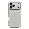 Diseño Simple de Color Sólido con Ventana Grande Adecuado para Funda de Teléfono Apple 17 Pro Max iPhone 16 a Prueba de Golpes 15P Cubierta de Cuero 14/13