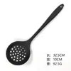 Espátula de Silicone Antiaderente para Cozinha, Utensílio de Cozinha Resistente a Altas Temperaturas, Espátula de Cozinha Doméstica, Conjunto de Utensílios de Cozinha, Colher de Sopa, Colher Mágica