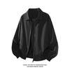 Chamarra Corta Cleanfit para Hombre Estilo Retro Americano Primavera Moderna Versátil Cuello Solapa Casual Elegante
