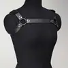 Correas de Corsé Europeas y Americanas de Cuero Correas Punk para Hombro Correas Cinturón Accesorios Correas de Cinturón Correas para Pecho de Camisa