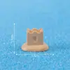 Paisagem em miniatura, figura de pato de praia de verão criativa e fofa, acessório decorativo sonhador, ornamento de mesa ou de carro