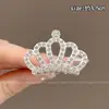 Herramienta de Peinado para Niñas: Pinzas para el cabello con pedrería y perlas, Accesorios para el cabello de corona, Peine para el cabello de corona de princesa para niños