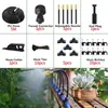 Juego de Boquillas Universales de Cobre Atomizadoras para Riego, Refrigeración, Humidificación y Riego Automático de Flores con Boquillas Atomizadoras Ajustables