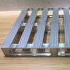 Paleta de Aluminio Reforzada de un Solo Lado para Almacenamiento en Frío, Paleta Metálica de Aluminio, Paleta de Aluminio Ecológica, Conductora de Calor
