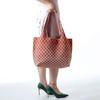 Bolsa de Hombro Grande de Tejido Volador de Gran Ola de Alto Valor Moda Transfronteriza Versátil Popular en Internet Japonesa Gran Capacidad Dos Tonos