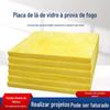 Alta densidade, alta temperatura, resistente a chamas, grau A, à prova de fogo, algodão, material, quilha, isolamento de estufa, algodão, centrífugo, vidro, placa de algodão