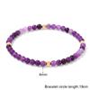 Pulsera Youjia Jewelry Piedra Natural Transfronteriza Simple Oro Cuentas Separadas Pulsera Apilable Uso para Niñas Pulsera de Regalo