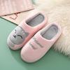 Entrega Directa de Fábrica Zapatillas de Algodón Invierno Pareja Dibujos Animados Zapatillas de Felpa para Interior del Hogar Zapatillas de Algodón Cálidas Diseño Lindo de Dibujos Animados