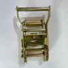 Tensionador de 1,5 polegadas 2 toneladas zinco colorido fivela tensionadora de cinta de amarração de carga tensionador de corda de catraca para caminhão 35mm38mm