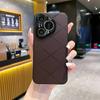 Funda de cuero liso original para teléfono Huawei Mate70 funda para teléfono OPP Reno13 lente de hardware funda de cobertura total vivos s19