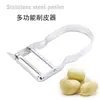 Amazon Wholesale Pelador y Rallador Multifuncional de Acero Inoxidable para Frutas y Verduras Pelador