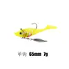 Isca de Pesca com Cauda em T Enrolada em Chumbo 7g 23g 42g Spinnerbait Spinner de Arremesso Isca Macia Peixe Macio Anzol Triplo Isca para Robalo Perch Enrolada em Chumbo