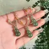 Pingente de Jade Hetian Natural de Xinjiang para Paz e Segurança para Homens e Mulheres, Pingente de Jade Buda Guanyin, Atacado para Transmissão ao Vivo em Estoque