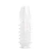 Condón texturizado ajustado Diente de Lobo para Parejas, Condón Diente de Lobo de Goma Suave Cristalina, Cubierta de Dildo Hueca Invisible Desgastable