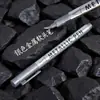 Caneta Marcadora de Cor Metálica Nova, Caneta de Tinta Dourada e Prateada, À Prova d'Água, Não Desbota, Ponta Macia, Caneta para Assinatura, Caneta para Desenho de Cartão de Saudação
