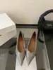 Zapatos Planos Versátiles Negros Nuevos Primavera y Otoño, Tacones de Aguja, Zapatos de Tacón Alto con Punta Fina Poco Profundos, Tacones Altos, Suela Suave, Zapatos para Todas las Estaciones