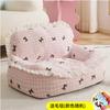 Cama de Cachorro Removível e Lavável, Cama Sofá Teddy para Todas as Estações, Tapete para Gatos, Cama de Inverno para Animais de Estimação, Suprimentos para Animais de Estimação, Atacado Transfronteiriço