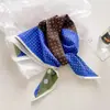 Pañuelo cuadrado de algodón vintage estilo japonés, disponible en varios colores, pañuelo de algodón y seda, diadema, unisex, pañuelo pequeño versátil, pañuelo de cuello estampado