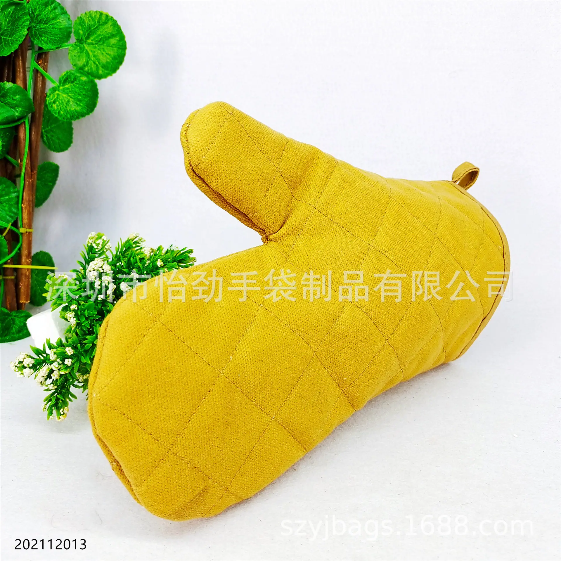 帆布隔热手套微波炉手套