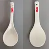 Cuchara de Porcelana de Jade Blanco Cuchara Cerámica Simple para el Hogar Cuchara de Sopa Cucharilla Cuchara de Cerámica para Sopa Cuchara para Arroz Cuchara de Restaurante Hotel
