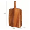Tábua de corte de madeira, espessada para uso doméstico, tábua de corte de madeira maciça, utensílios de cozinha, atacado de fábrica