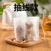 Bolsitas de té de fibra de maíz de grado alimenticio, resistentes a altas temperaturas, inodoras, alta permeabilidad, venta al por mayor de bolsitas de té de flor y té de fruta