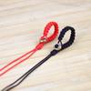 Corda Chaveiro de Carro de Nylon A-Line Nó Plano Mais Vendida com Fivela de Cobre, Pingente Chaveiro de Cobre em Forma de Cabana Acessórios Lanyard