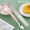 Raspador de Comida para Bebé Acero Inoxidable 316 Vajilla para Bebé Silicona Doble Cara Manzana Raspador de Comida Cuchara Herramienta para Suplementos Alimenticios Cuchara