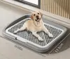 Tapete para Perros Extra Grande con Valla Alta, Antisalpicaduras, Soportes Incluidos para Perros Pequeños, Medianos y Grandes