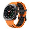Correa de silicona marina Ultra 47 mm para Samsung Galaxy Watch7, oficial, transpirable, en dos tonos