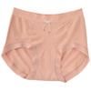 Ropa interior modal sin costuras para mujer, pantalones cortos triangulares de una pieza sin costuras de cintura media y talla grande para chica gordita.