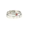 Nuevo Anillo de Pareja El Principito y la Rosa para Hombres y Mujeres Diseño de Nicho Ins Estilo Coreano Anillo Abierto Venta al por Mayor