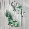 Estación Independiente de Amazon Nueva Camisa de Punto Irregular con Cuello en V para Hombre Camisa para Hombre Impresión 3D Nuevas Explosiones Camisa para Hombre TEMU